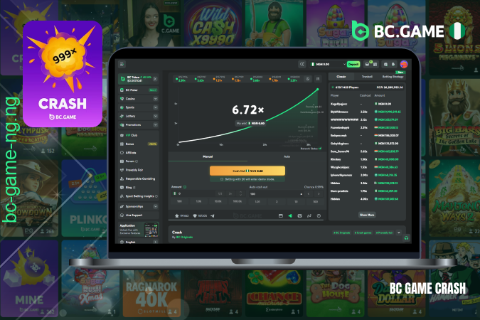 BC Game Crash – high-risk crypto game with a mind-blowing multiplier and explosive thrills
